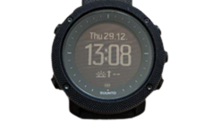 Suunto Traverse Alpha Men's Wristwatch Black Dial Digital Very