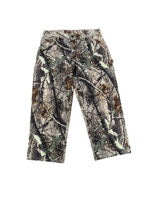 CARHARTT RealTree Jeans Men 34x26 Camo Dungaree Fit Carpenter | eBay