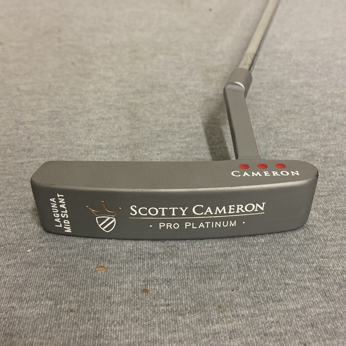 Scotty Cameron Pro Platinum Laguna Mid Slant 33.5