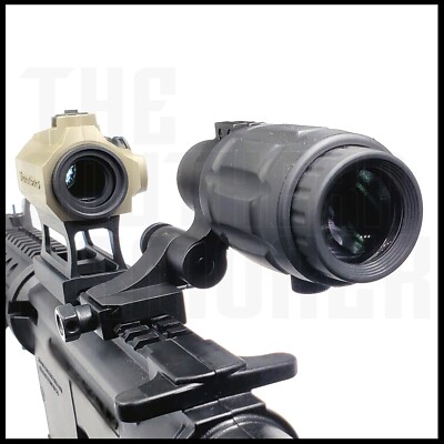 Vectir Optics SCOT-07 3x Magnifier Scope with Flip Side Mount for