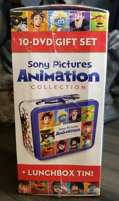 Sony Animation Collection (10-DVD Movie + Lunchbox) *See Photos