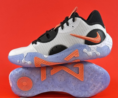 Nike PG 6 Fluoro Paul George PG6 White Crimson Red Black DC1974