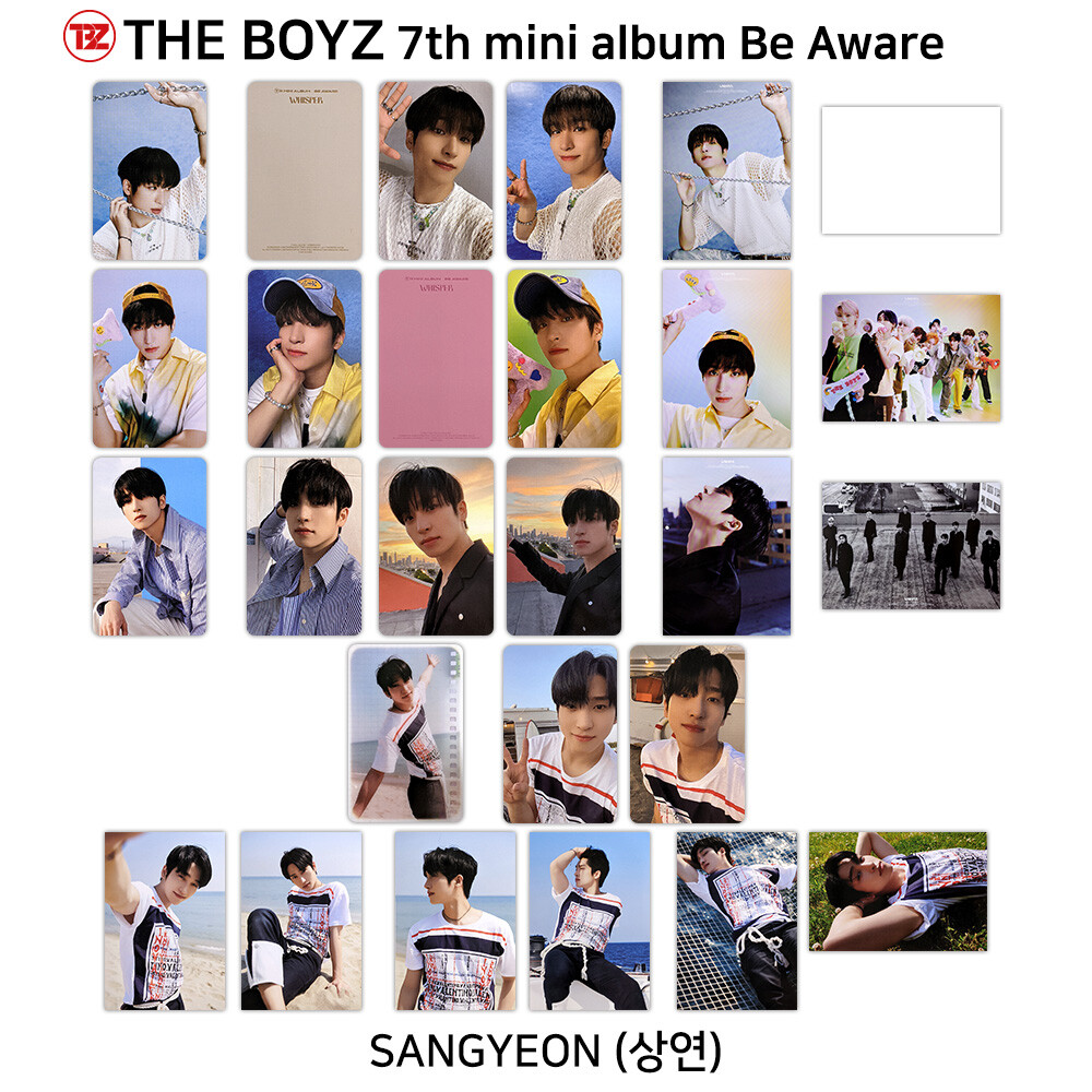 The Boyz 7th Mini Album Be Aware Photocard Photo A4 Poster