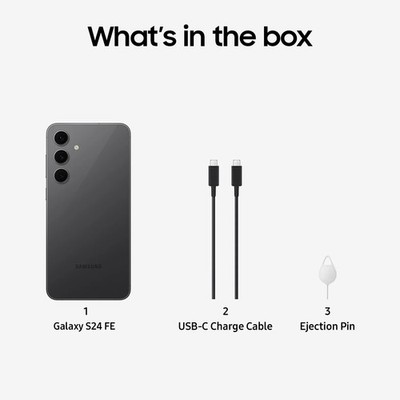 Samsung Galaxy S24 FE - 128 GB - Graphite (Unlocked) for sale