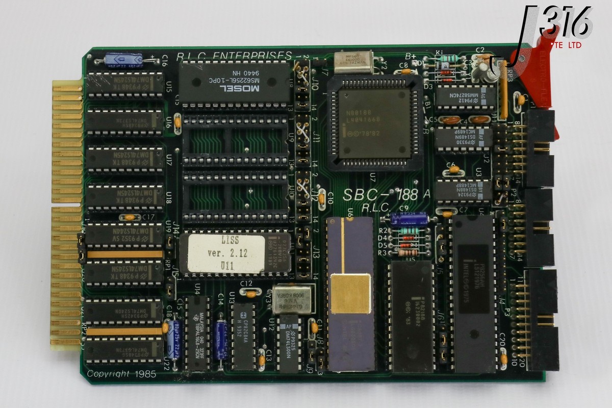 2039 R.L.C. ENTERPRISES PCB, CPU BOARD SBC-188A | eBay