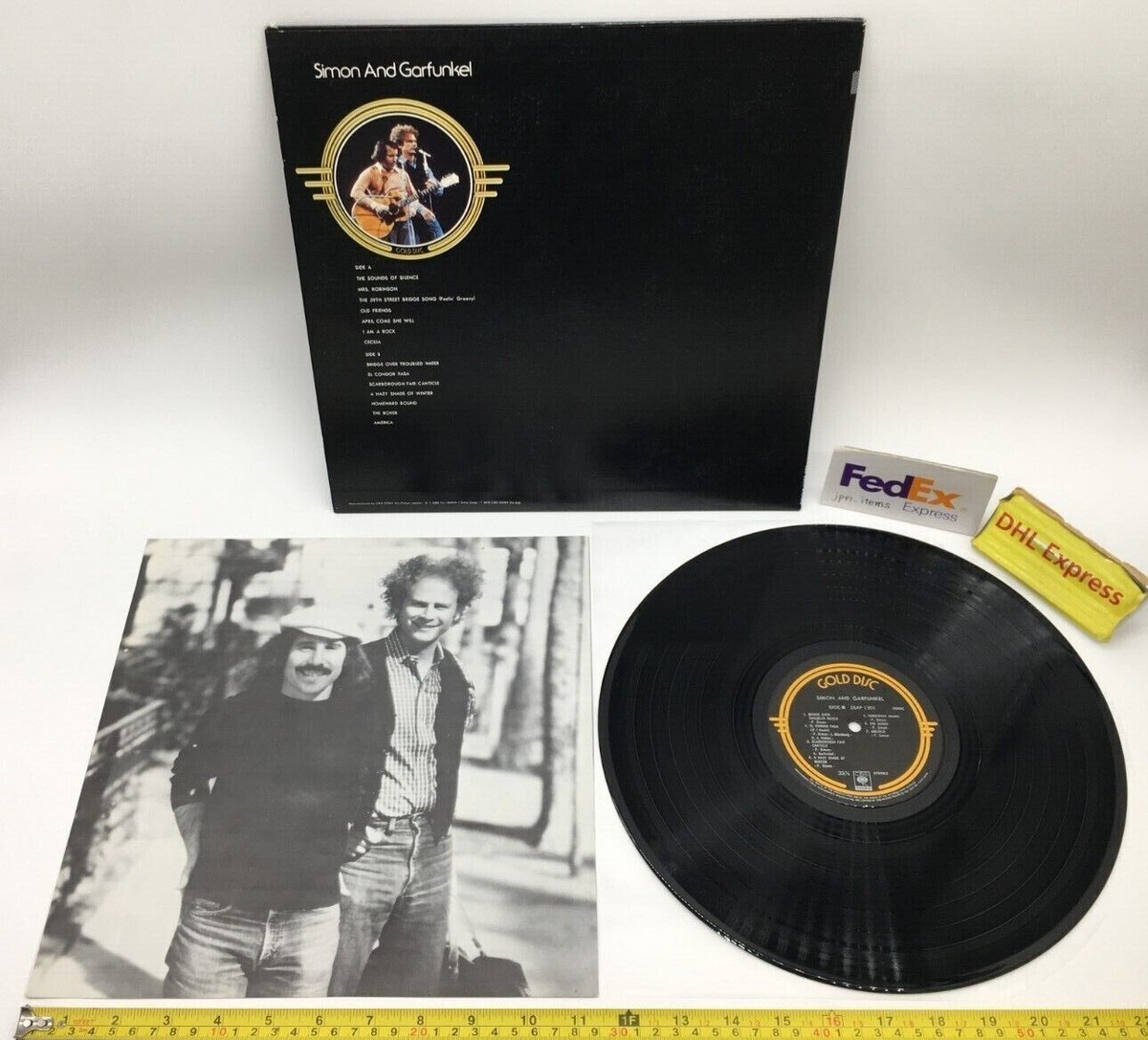 Simon And Garfunkel Gold Disc LP Vinyl Record 1978 26AP1310 Japan