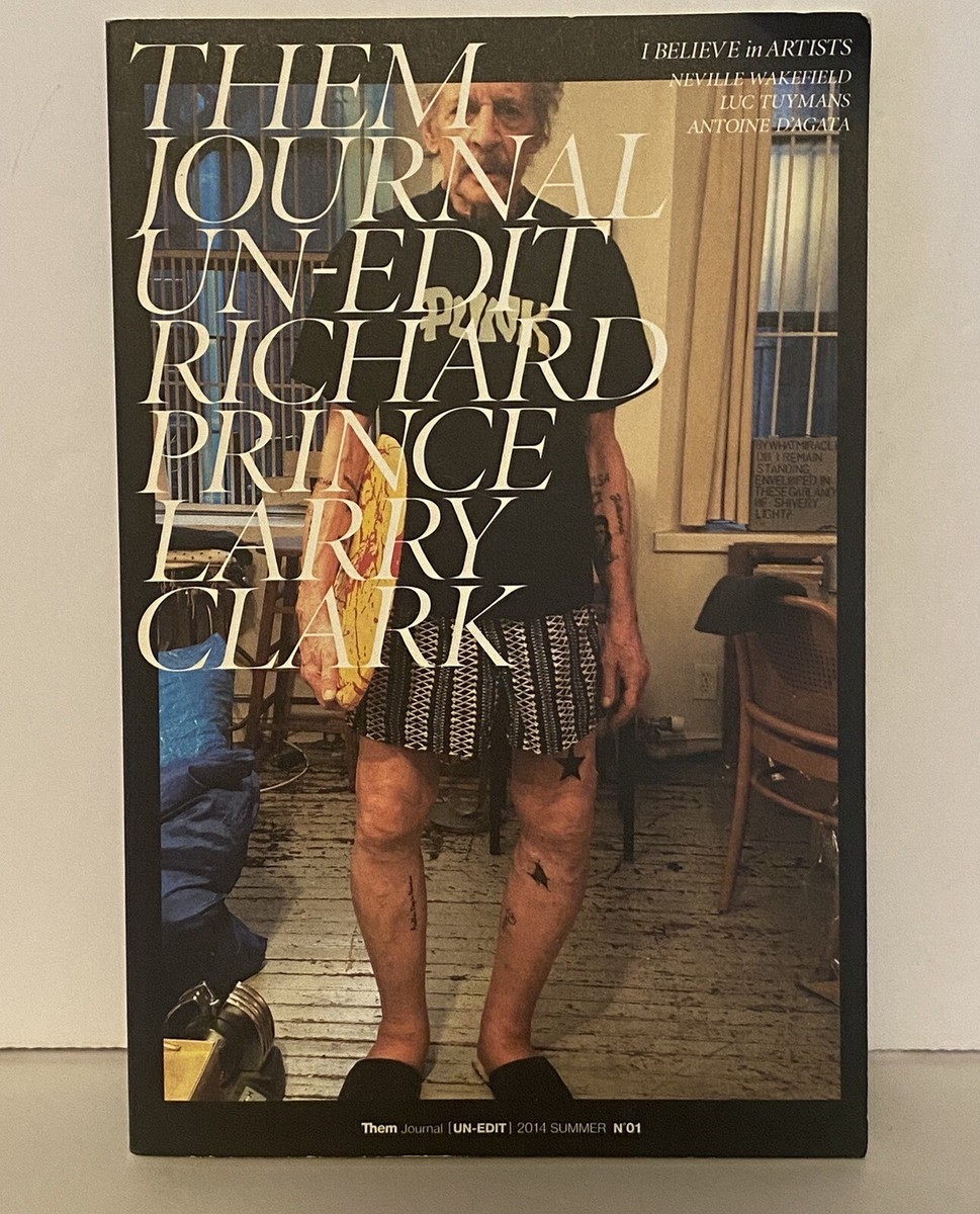 アート・デザイン・音楽 Them magazine RICHARD PRINCE LARRY CLARK