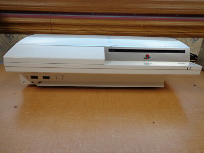 RARE! PlayStation 3 Ceramic White 40GB Console PS3 Japan With