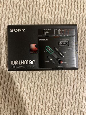 Sony Walkman WMD3 Professional Stereo Cassette Recorder - Black