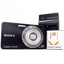 Sony Cyber-shot DSC-W350 14.1MP Digital Camera - Black for sale