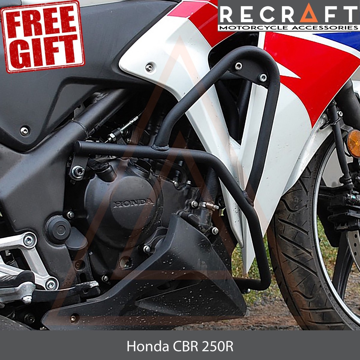 Honda CBR250R 2011-2013 Crash Bars Engine Guard Frame Protector +