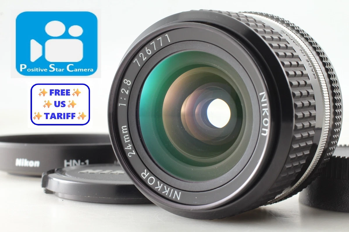 Nikon NIKKOR f/2.8 Camera Lenses 24mm Focal for sale | eBay