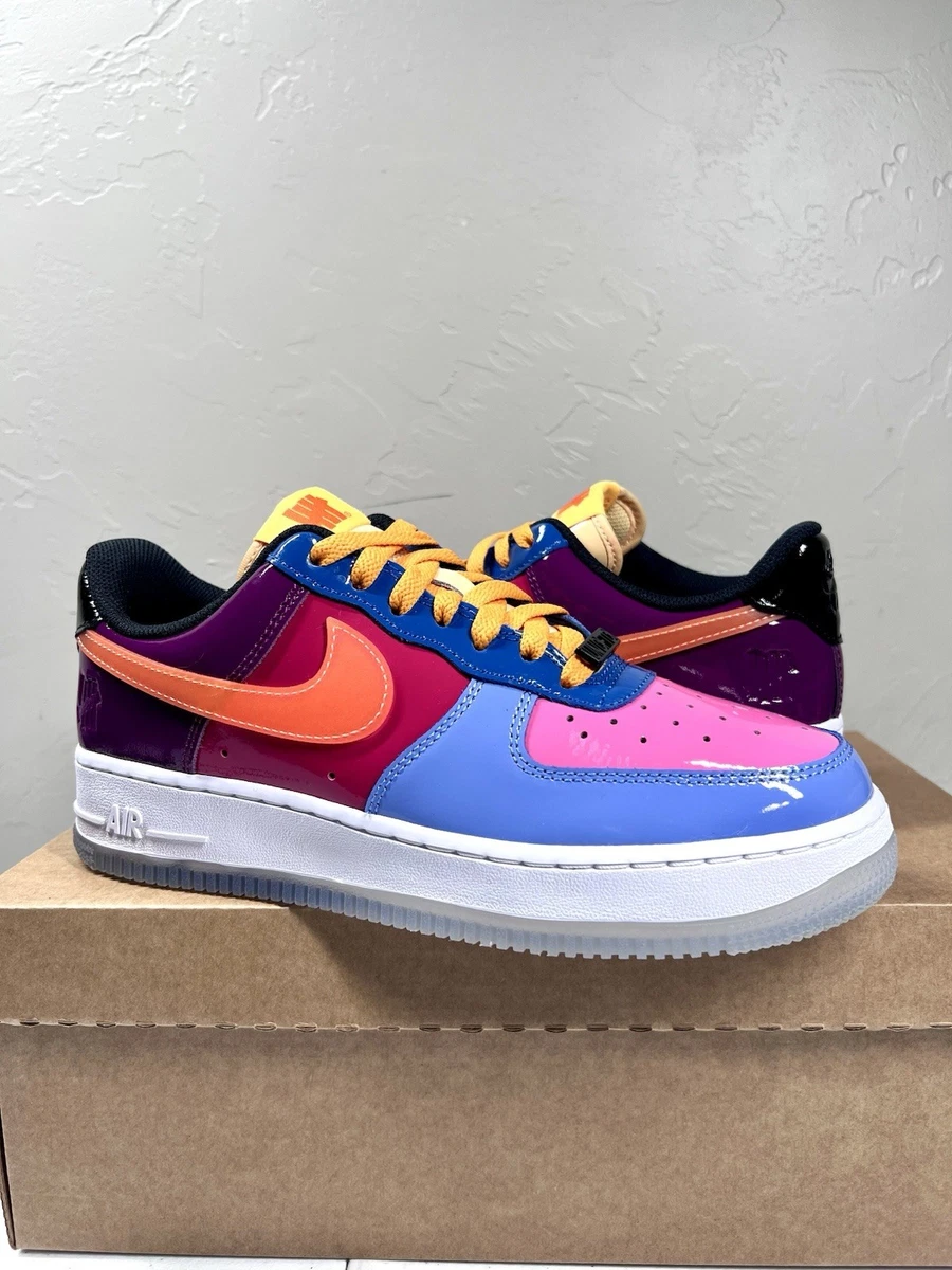Nike Undefeated x Air Force 1 Low Total Orange for Sale