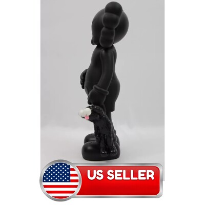 11.8 inch With Cardboard Box Black Kaws 30 cm Vinyl Figurine-US
