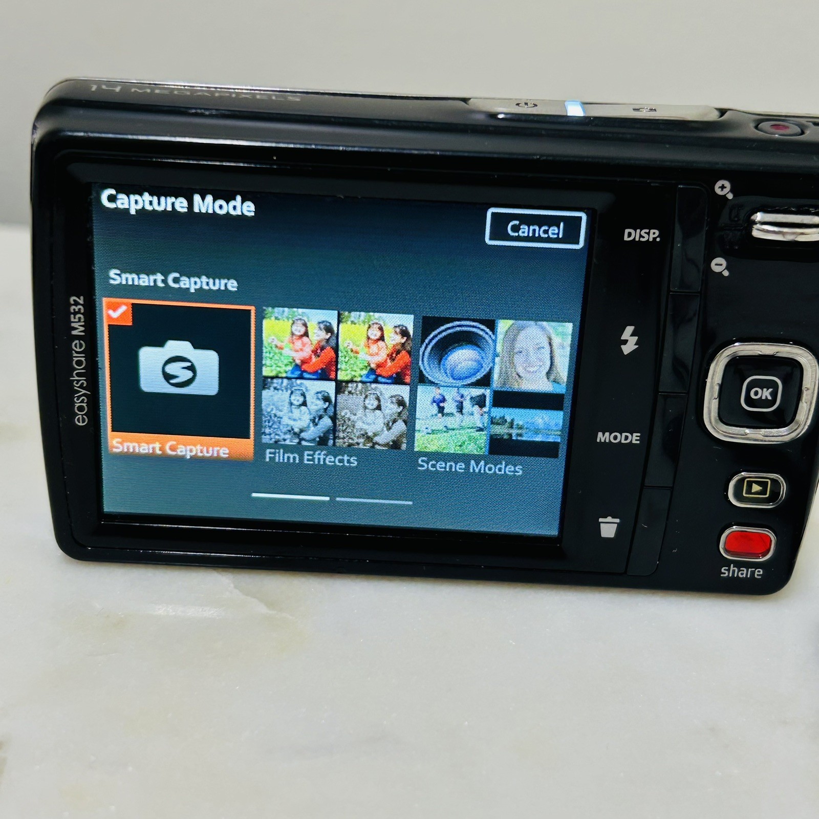 Kodak EasyShare M532 Camera Green 14MP Digicam Digital Tested