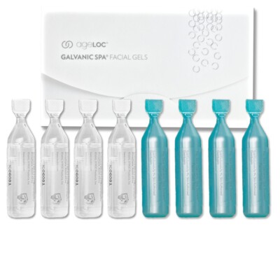 Authentic Nuskin Nu Skin ageLOC 4 PAIRS NEW Galvanic Spa Facial