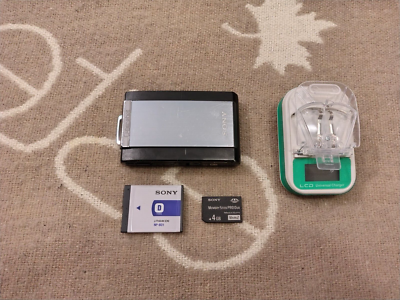 Sony Cyber-shot DSC-T300 10.1MP Digital Camera - Black Fully