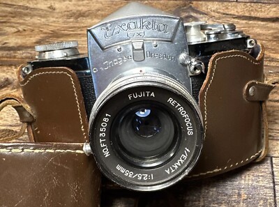 Vintage Exakta Ihagee Dresden VX Camera 35mm Fujita Retrofocus 1