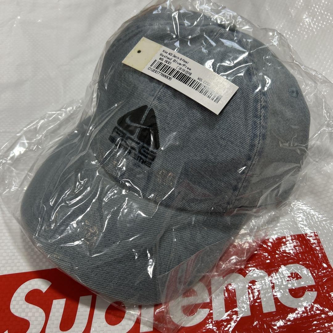 New Supreme Nike ACG Denim 6-Panel Cap | eBay