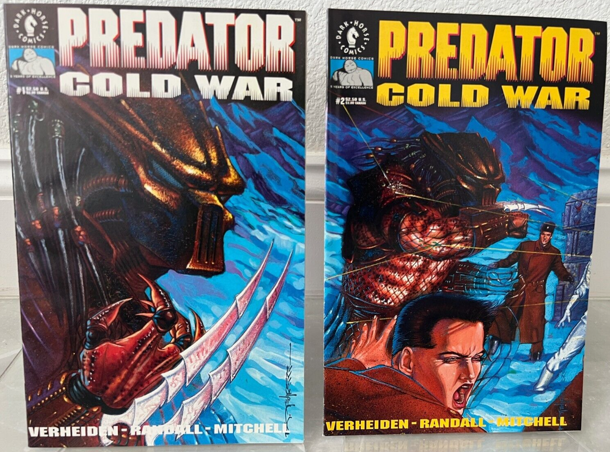 Predator: Cold War #1 & #2 - Dark Horse Comics, 1991 NM Stelfreeze