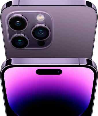 Apple iPhone 14 Pro Max A2651 AT&T Only 256GB Deep Purple Good | eBay