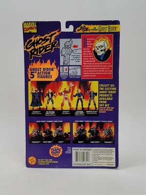 Ghost Rider Action Figure Exploding Ghostfire Chest Toybiz Marvel