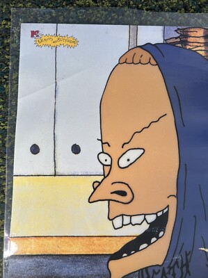 Vintage 1995 MTV Poster Beavis Butthead “i am Cornholio” Viacom