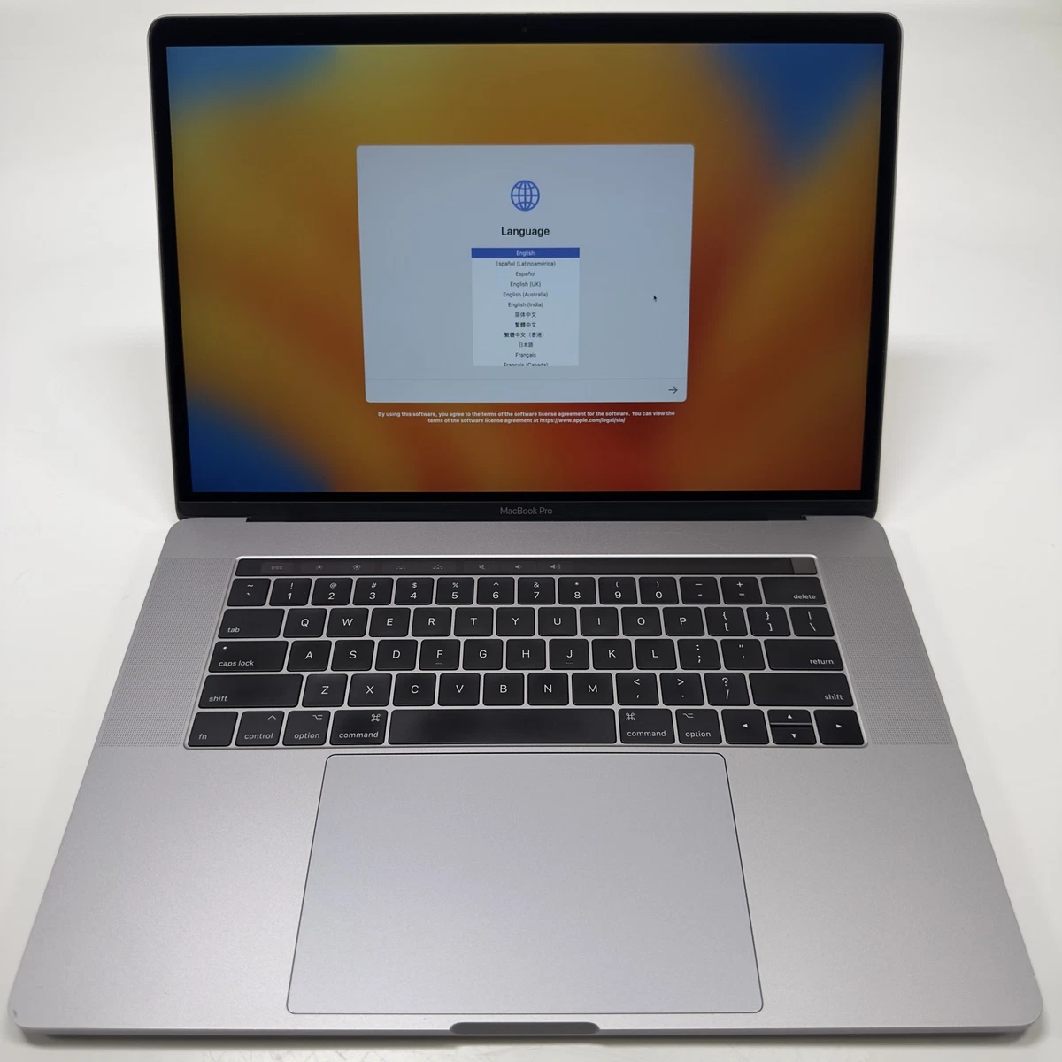 MacBook Pro macOS 10.13, High Sierra 2017 Release Year Apple