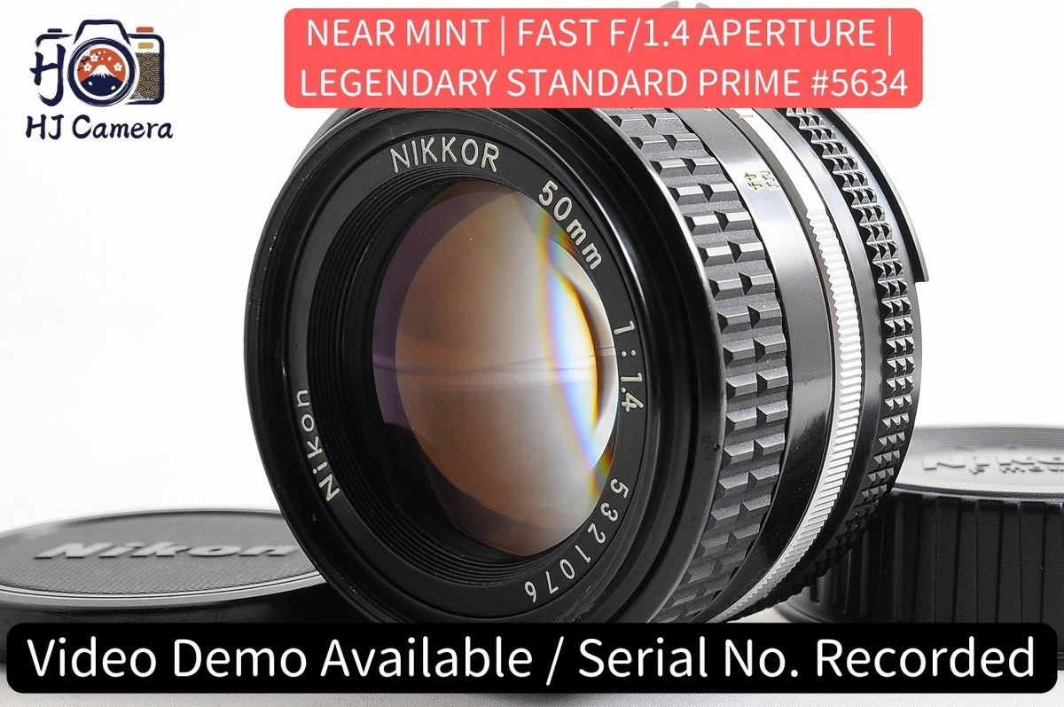 Nikon AI-S 50mm f/1.4 Camera Lenses for sale - eBay