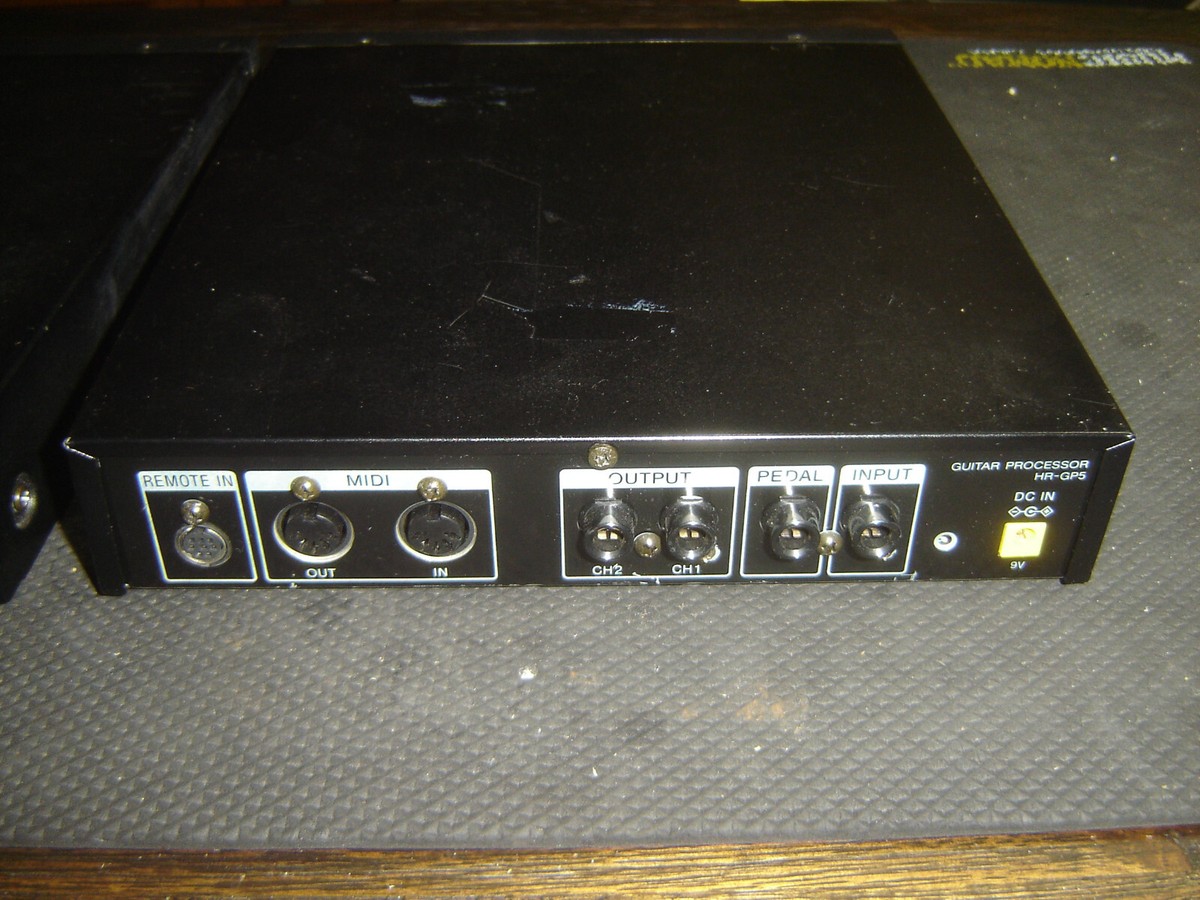 Sony HR-GP5, Pair, Guitar Processor, FX, Effects, Vintage Unit