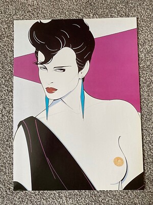 Rare Collectable Vintage Retro PATRICK NAGEL 1980's Art Book