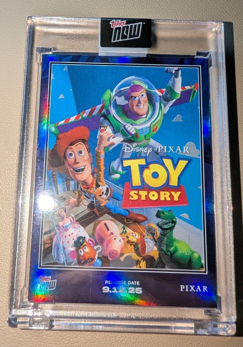 2025 Disney Topps Now Toy Story 30th Anniversary Foil Alt Artwork