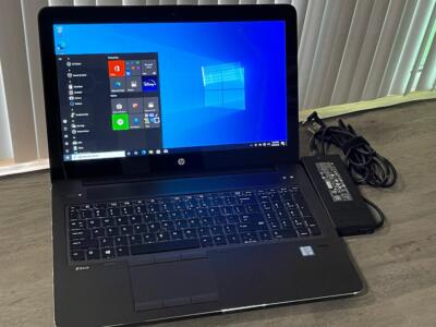 HP ZBOOK 15 (G3) CORE I7-6820HQ 512GB SSD 16GB RAM NVIDIA QUADRO