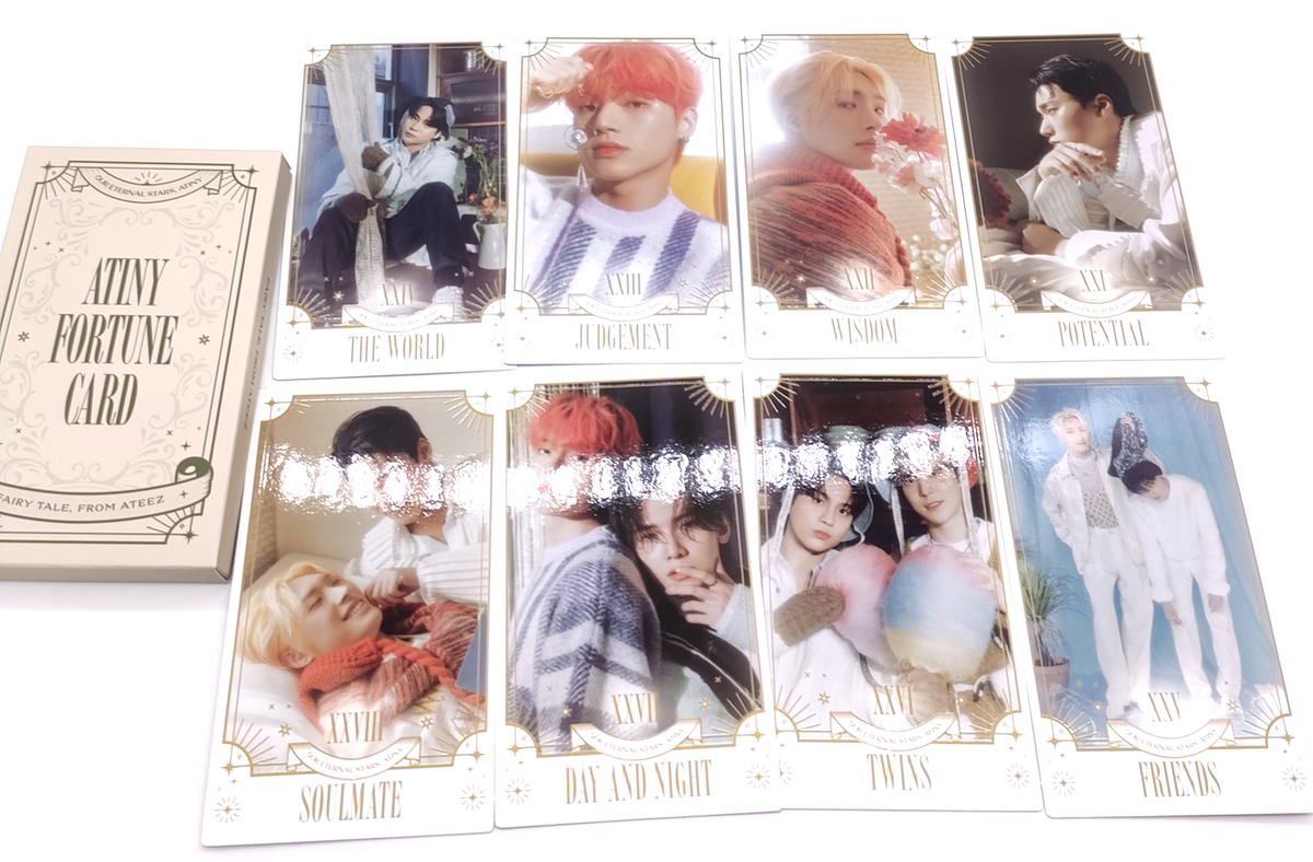 ATEEZ 4th ATINY Fan Club Membership Kit Full Set Without