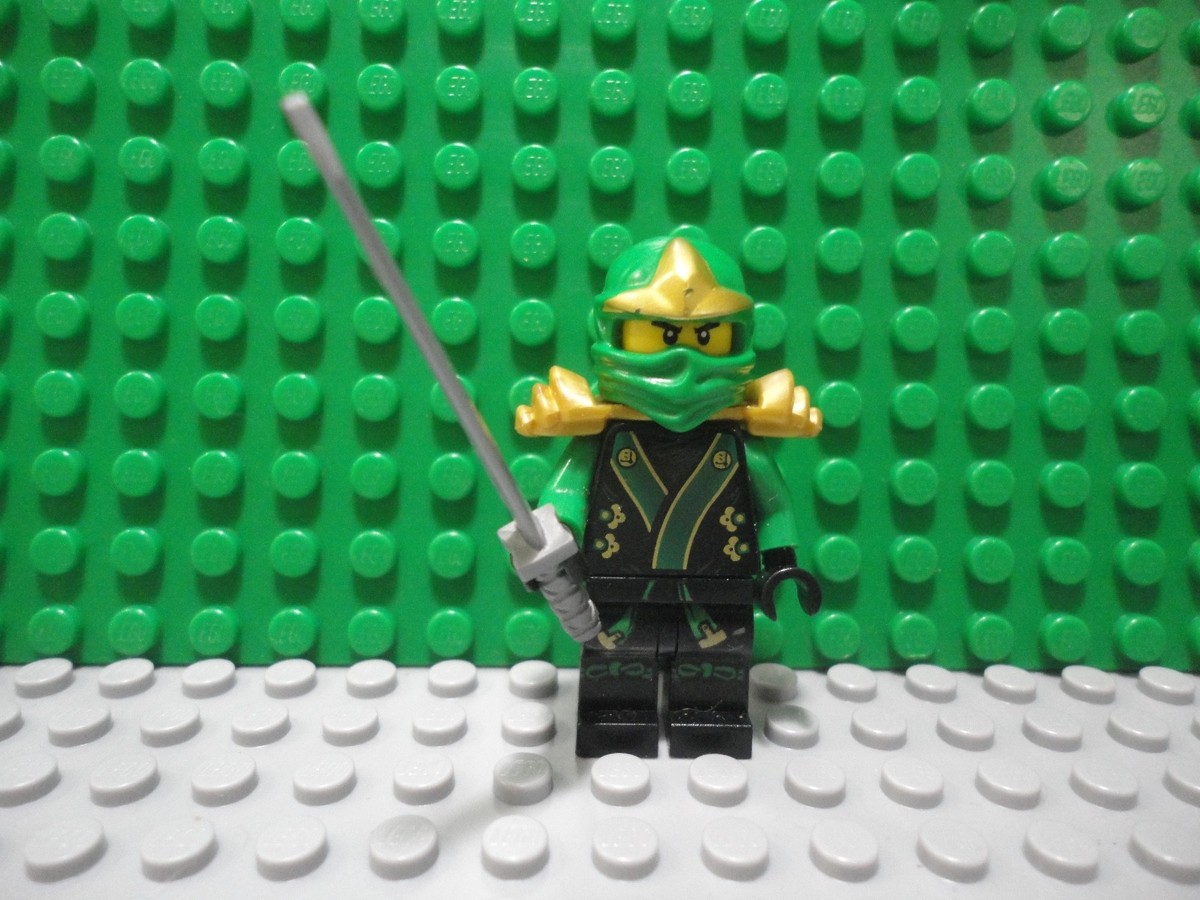 Lego mini figure Ninjago Lloyd ZX Green Ninja | eBay