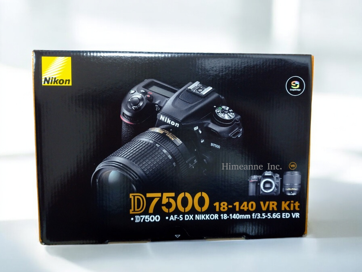 Nikon D7500 Digital SLR Camera AF-S DX 18-140mm f/3.5-5.6G ED VR