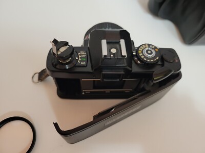 Minolta XG-SE SLR 35mm Film Camera with MD-Rokkor-X 45mm 1:2 Lens
