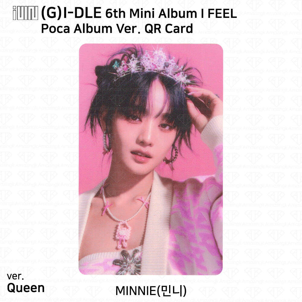 G)I-DLE G-IDLE IDLE 6th Mini Album I Feel Poca Album Photocard