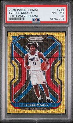 Buy 2020-21 Panini Prizm - Tyrese Maxey #256 Gold Wave Prizm (RC