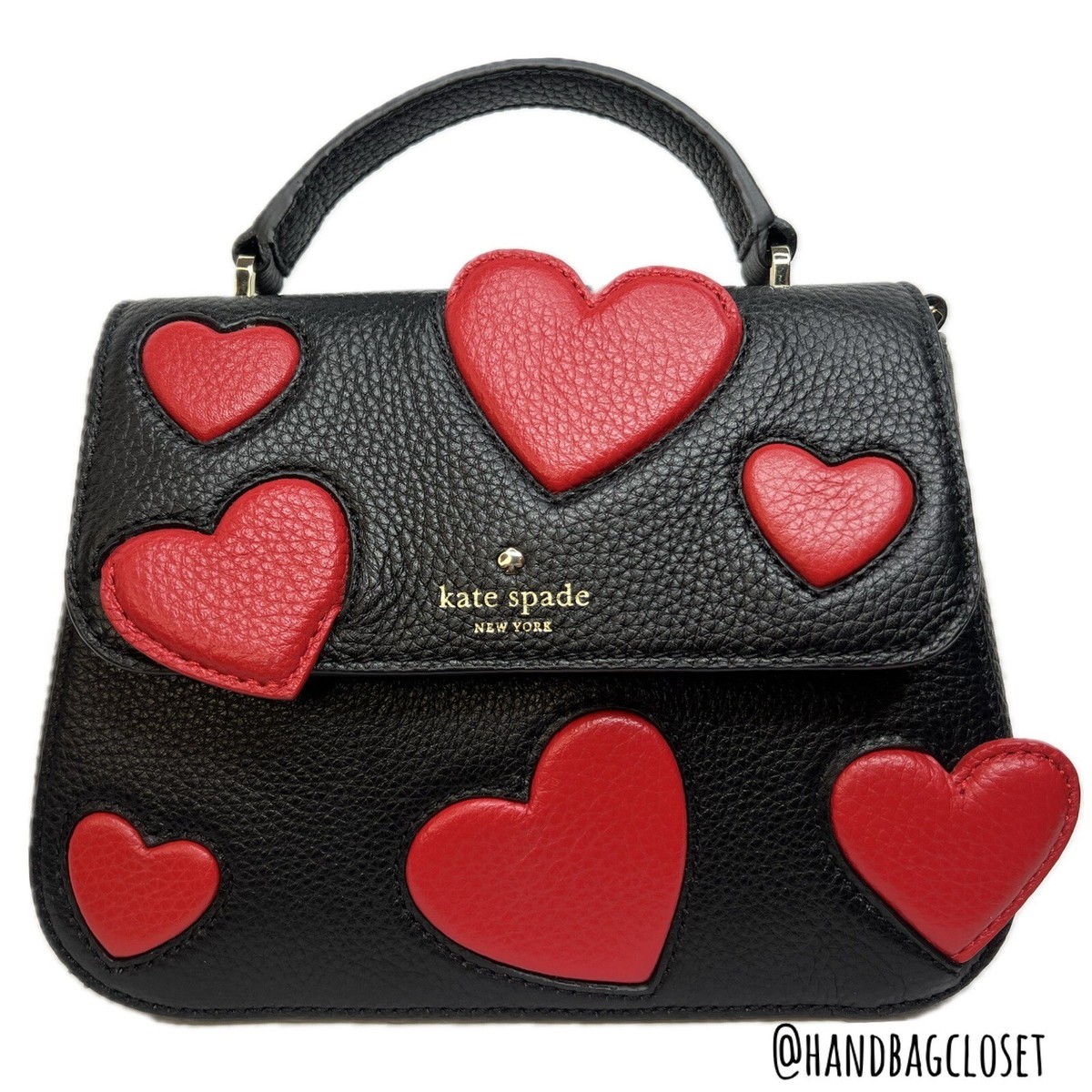 Kate Spade Red Heart Valentine's Day Alexya Rare Novelty Bag | eBay