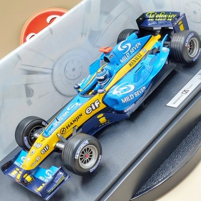 Hot Wheels Racing 1/18 Renault R24 Jarno Trulli #7 MILD SEVEN