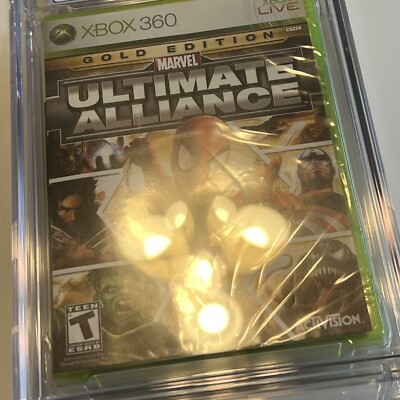BRAND NEW Marvel: Ultimate Alliance Gold Edition CGC 9.0 A+ Xbox