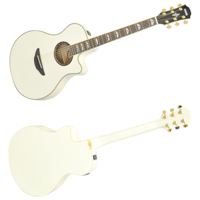 Yamaha APX1000 PW Electric Acoustic Guitar Crimson Pearl White SRT