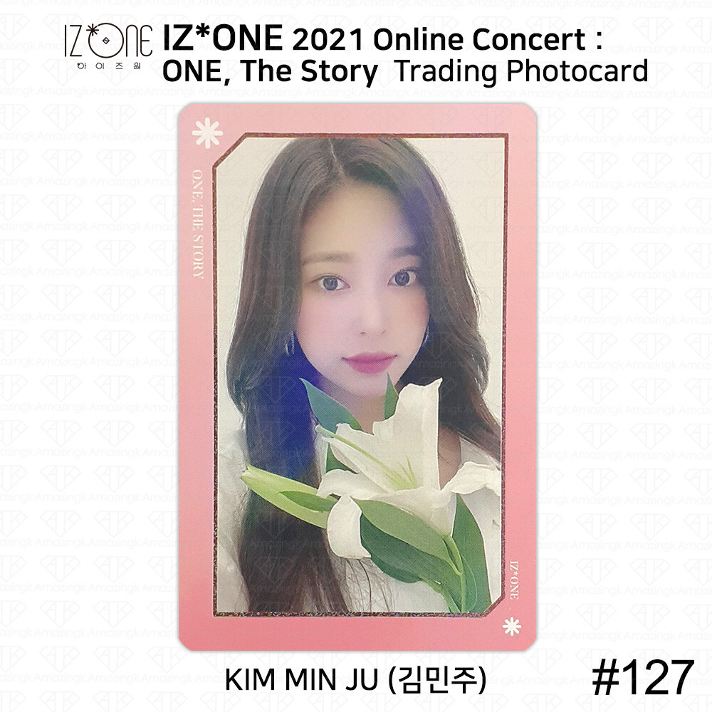 IZ*ONE 2021 One The Story Online Concert Trading card Photocard