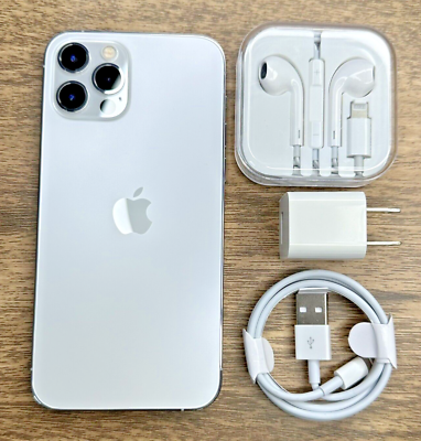 Apple iPhone 12 Pro Max - 512GB - Silver (Factory Unlocked