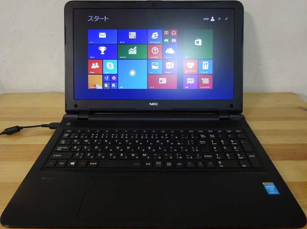 NEC Laptop VersaPro PC-VK17LFWM1RZK/Core i3-4005U 1.7GHz/4GB/500GB