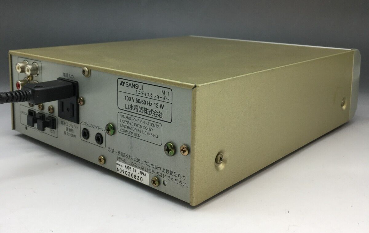 サンスイ ステレオレシーバーR11•MDレコーダーM11 サンスイ ステレオ