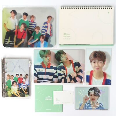 BTS 2020 Season's Greetings Complete Set RM Lenticular Card [read