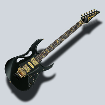 Ibanez PIA3761 XB Steve Vai Signature electric guitar Onyx Black