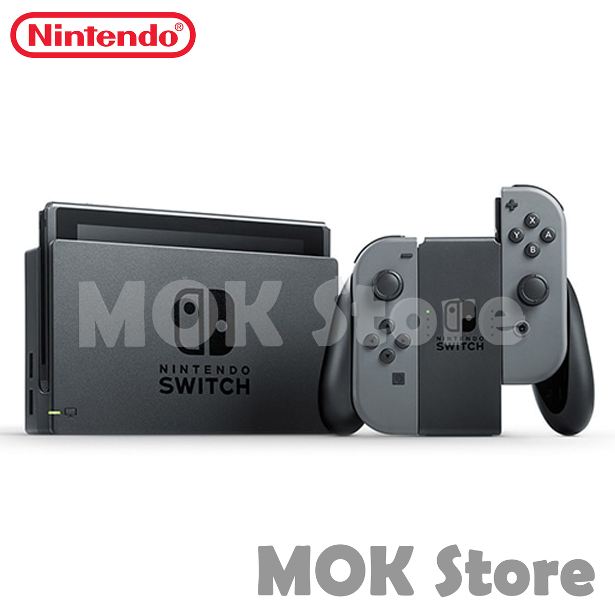 Nintendo Switch - 32GB Gray Console (with Gray Joy-Con) Wireless